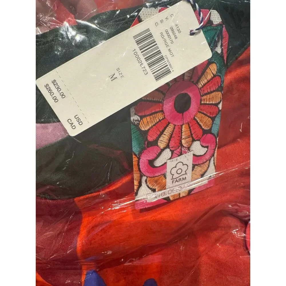 NEW ANTHRO Rio De Janeiro Floral Watercolor Dress S-XL - Picture 5 of 7